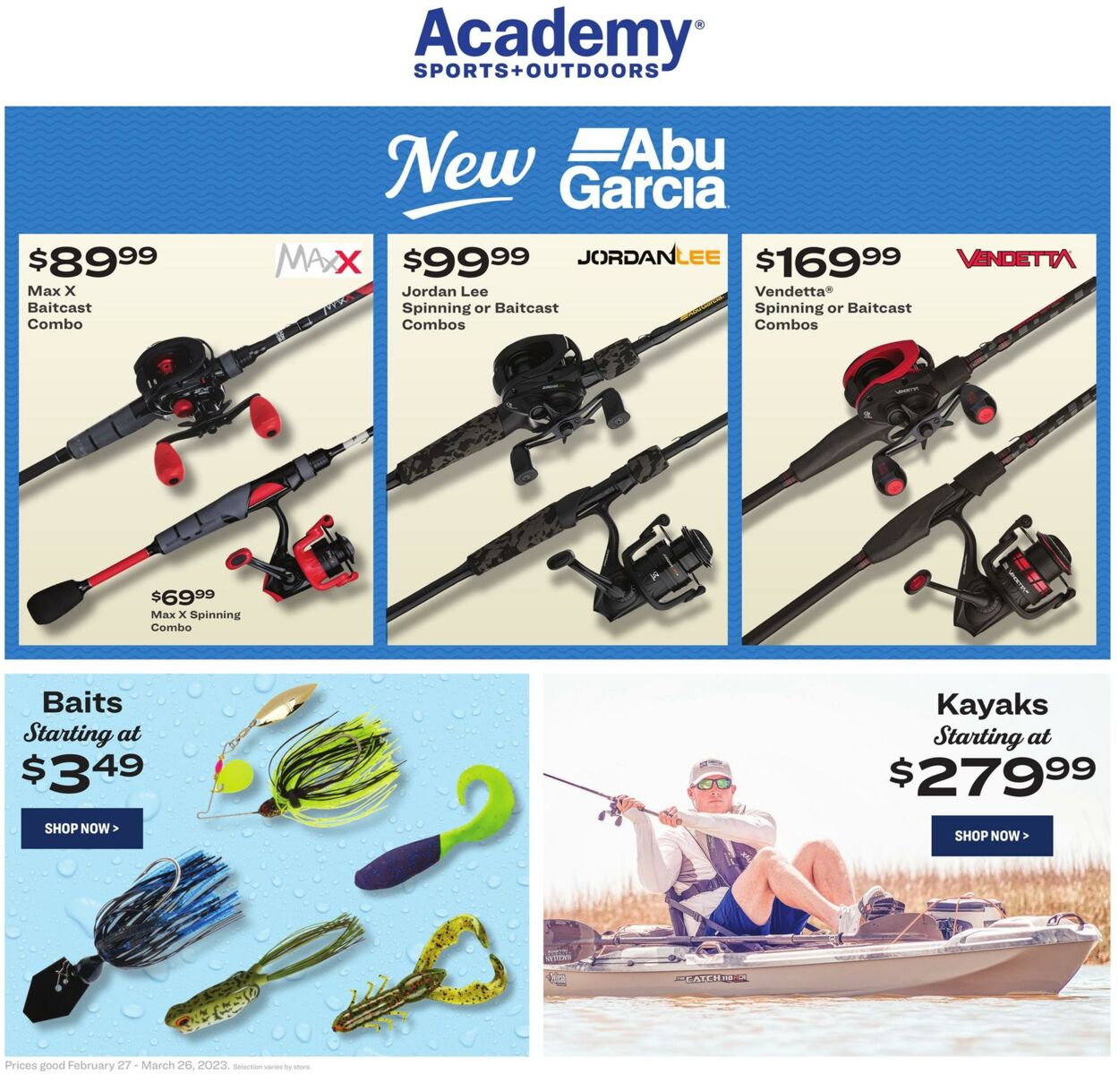 Weekly ad Academy Sports 02/27/2023 - 03/26/2023