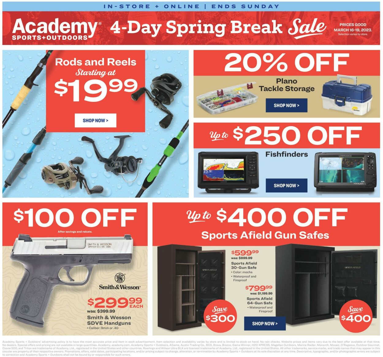 Weekly ad Academy Sports 03/16/2023 - 03/19/2023