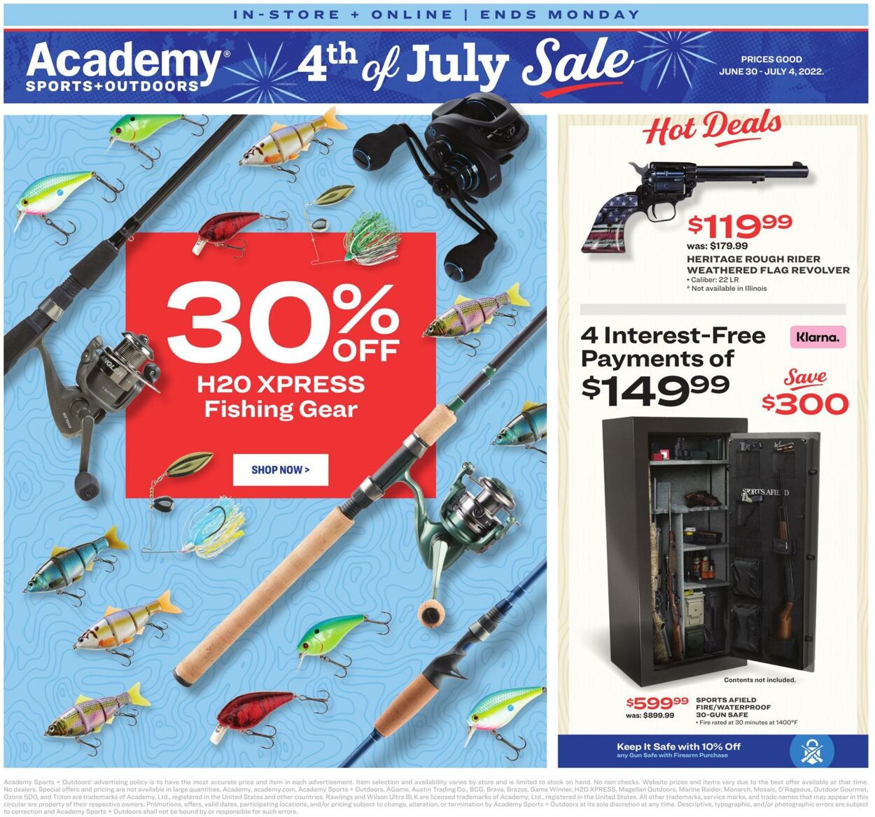 Weekly ad Academy Sports 06/30/2022 - 07/04/2022