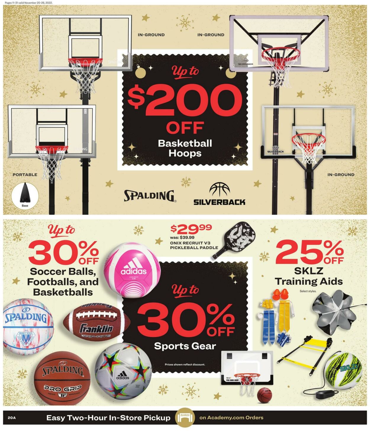 Weekly ad Academy Sports 11/25/2022 - 11/26/2022