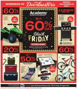 Weekly ad Academy Sports 11/25/2022-11/26/2022