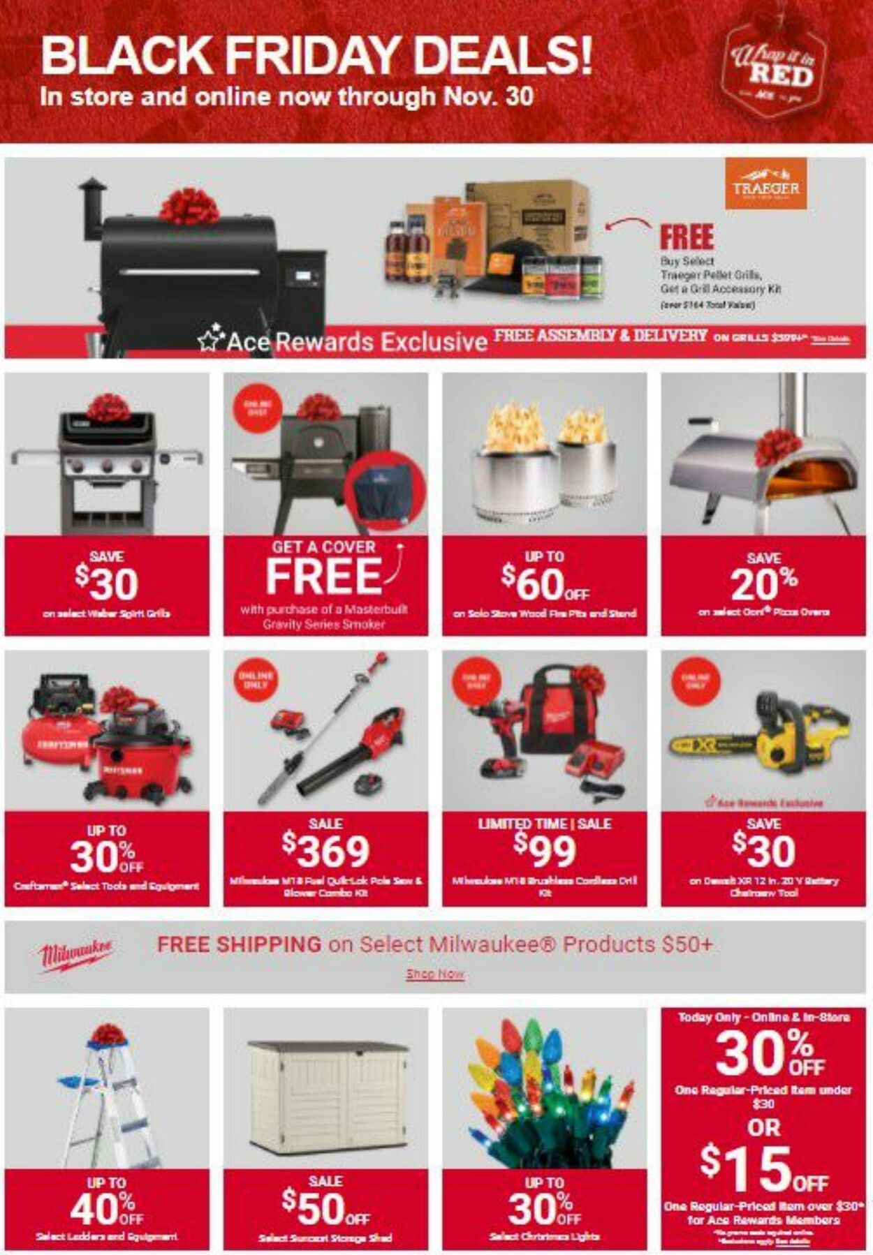 Weekly ad Ace Hardware 11/25/2021 - 12/01/2021