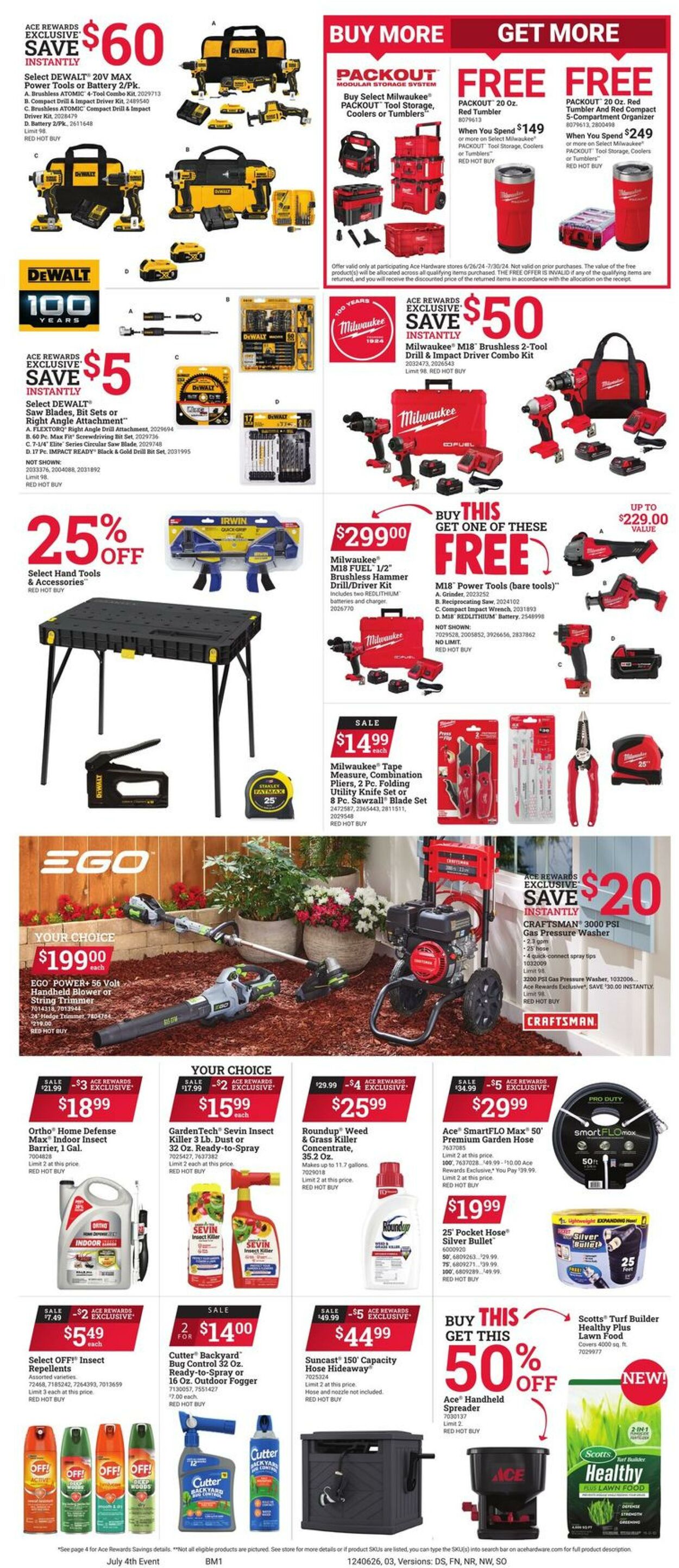Weekly ad Ace Hardware 06/26/2024 - 07/08/2024