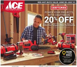 Weekly ad Ace Hardware 06/28/2023 - 07/31/2023