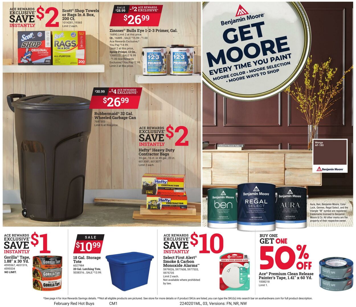 Weekly ad Ace Hardware 02/01/2024 - 02/29/2024