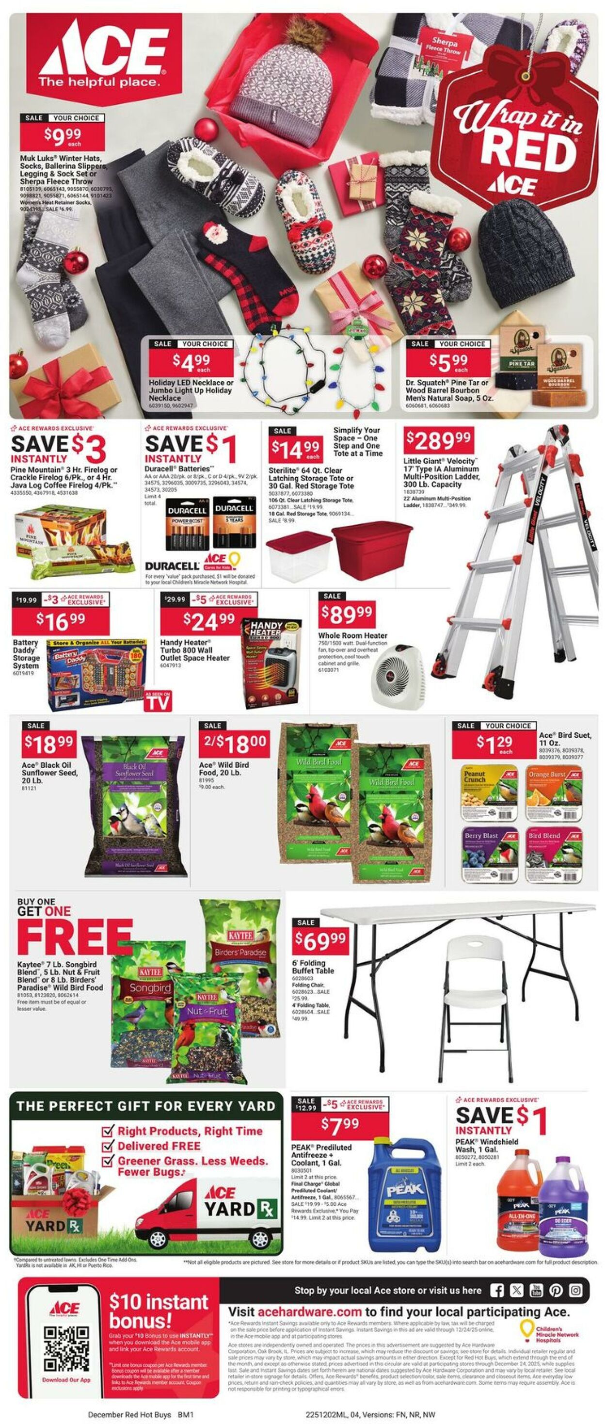 Weekly ad Ace Hardware 12/02/2025 - 12/24/2025