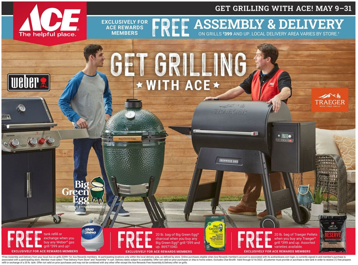 Weekly ad Ace Hardware 05/09/2022 - 05/31/2022