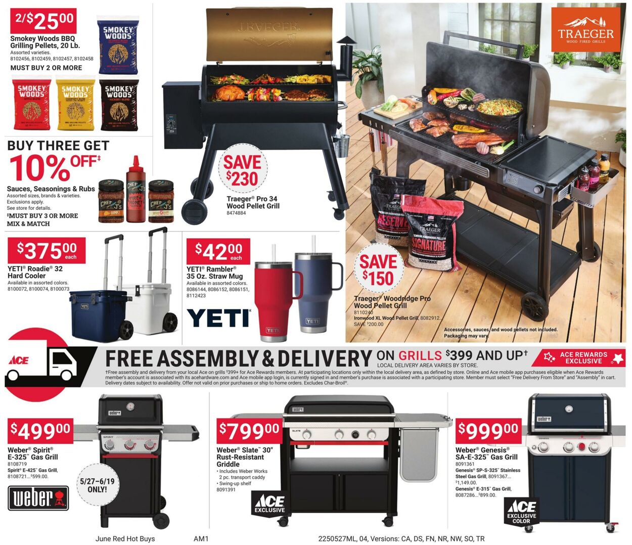 Weekly ad Ace Hardware 05/27/2025 - 06/24/2025