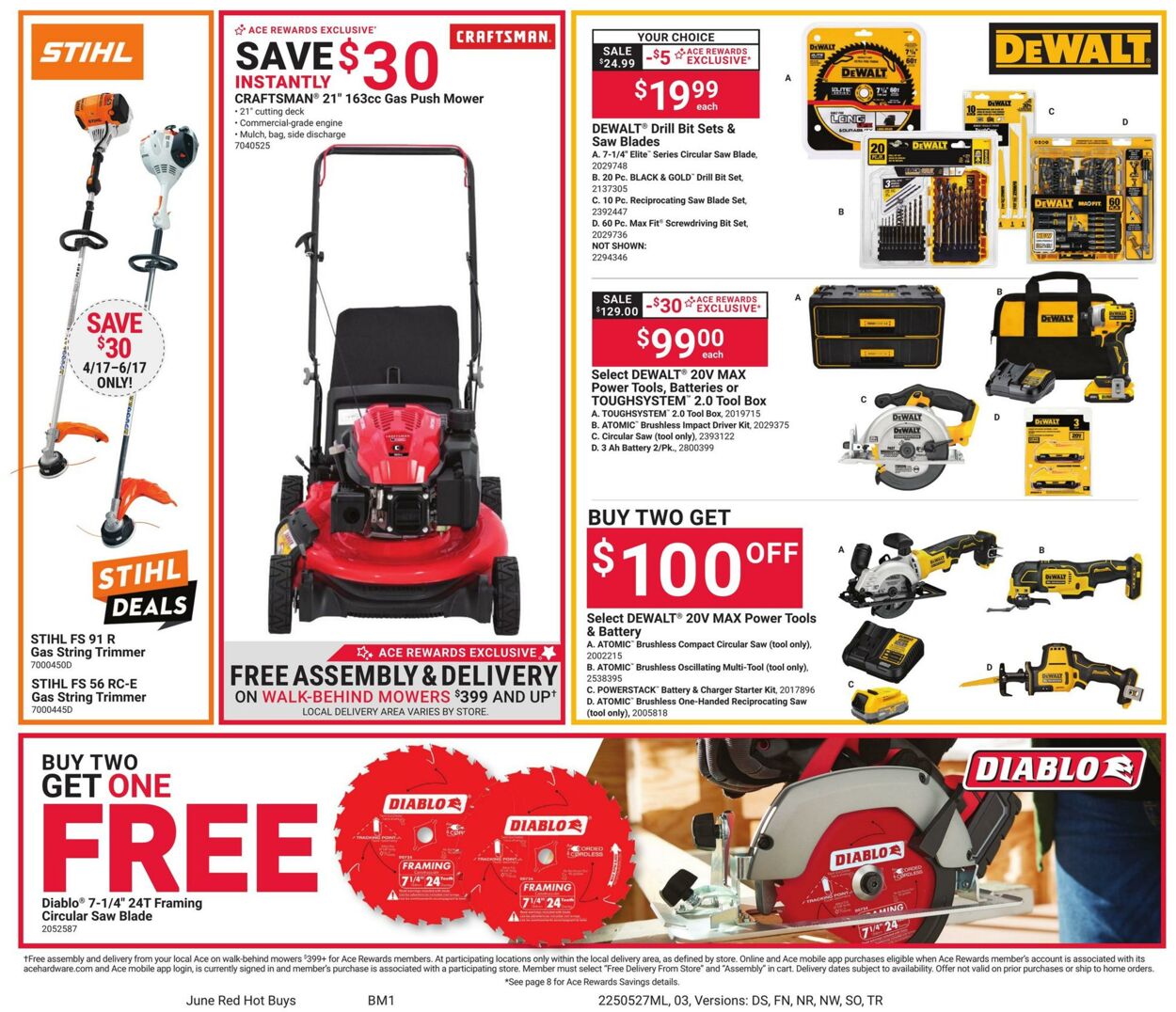 Weekly ad Ace Hardware 05/27/2025 - 06/24/2025