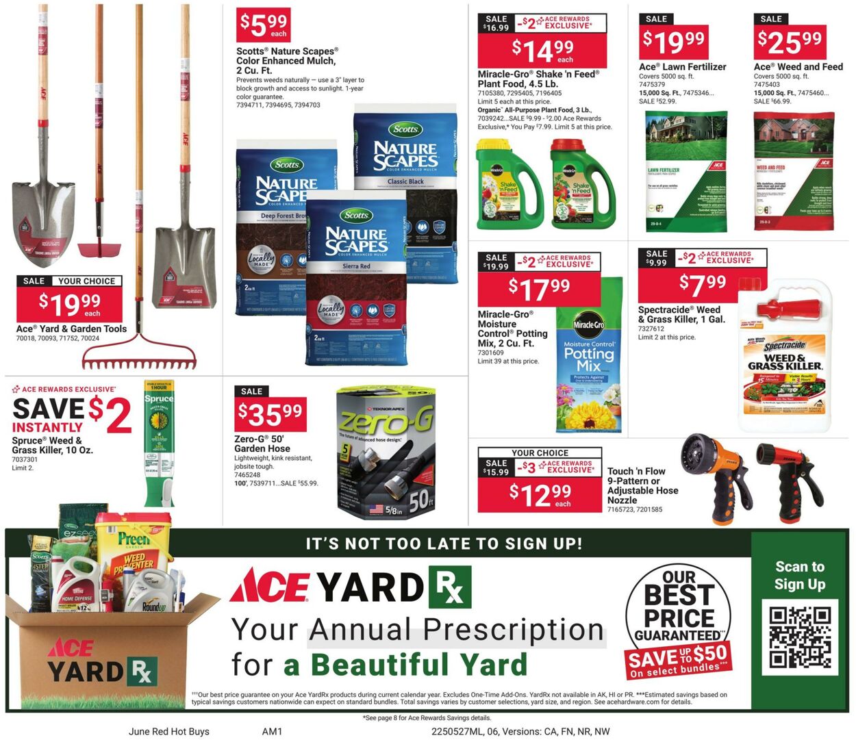 Weekly ad Ace Hardware 05/27/2025 - 06/24/2025