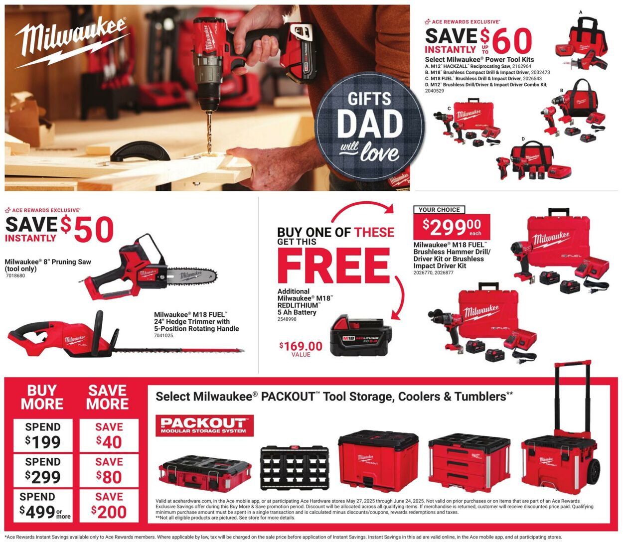 Weekly ad Ace Hardware 06/04/2025 - 06/16/2025