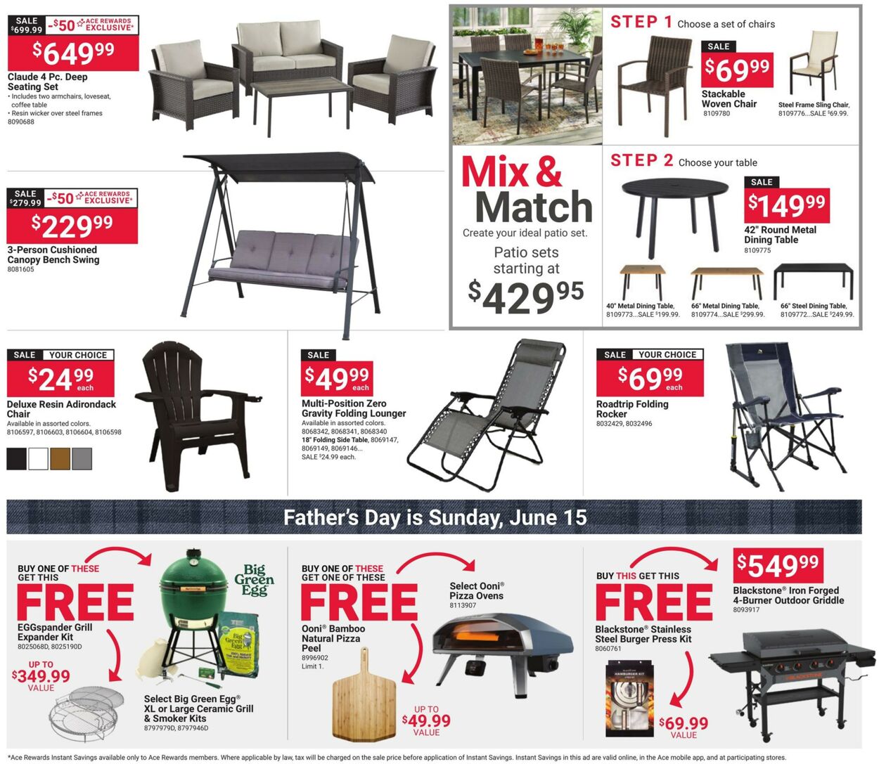 Weekly ad Ace Hardware 06/04/2025 - 06/16/2025