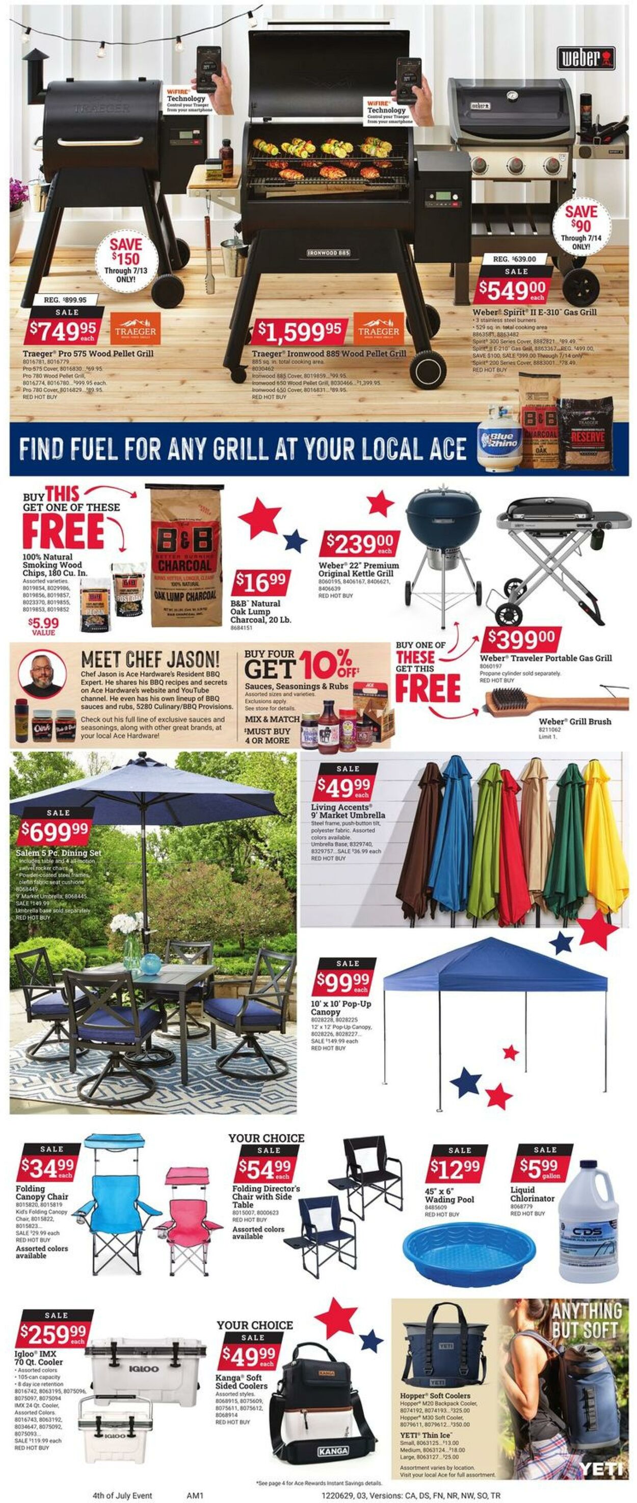 Weekly ad Ace Hardware 06/29/2022 - 07/11/2022