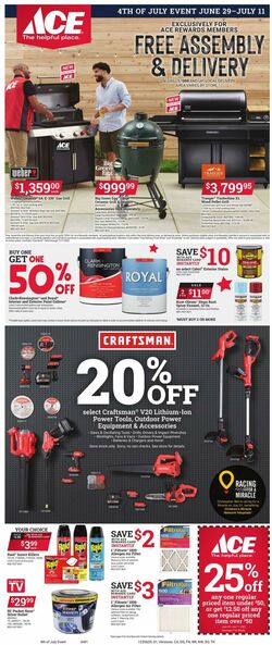 Weekly ad Ace Hardware 06/29/2022-07/11/2022