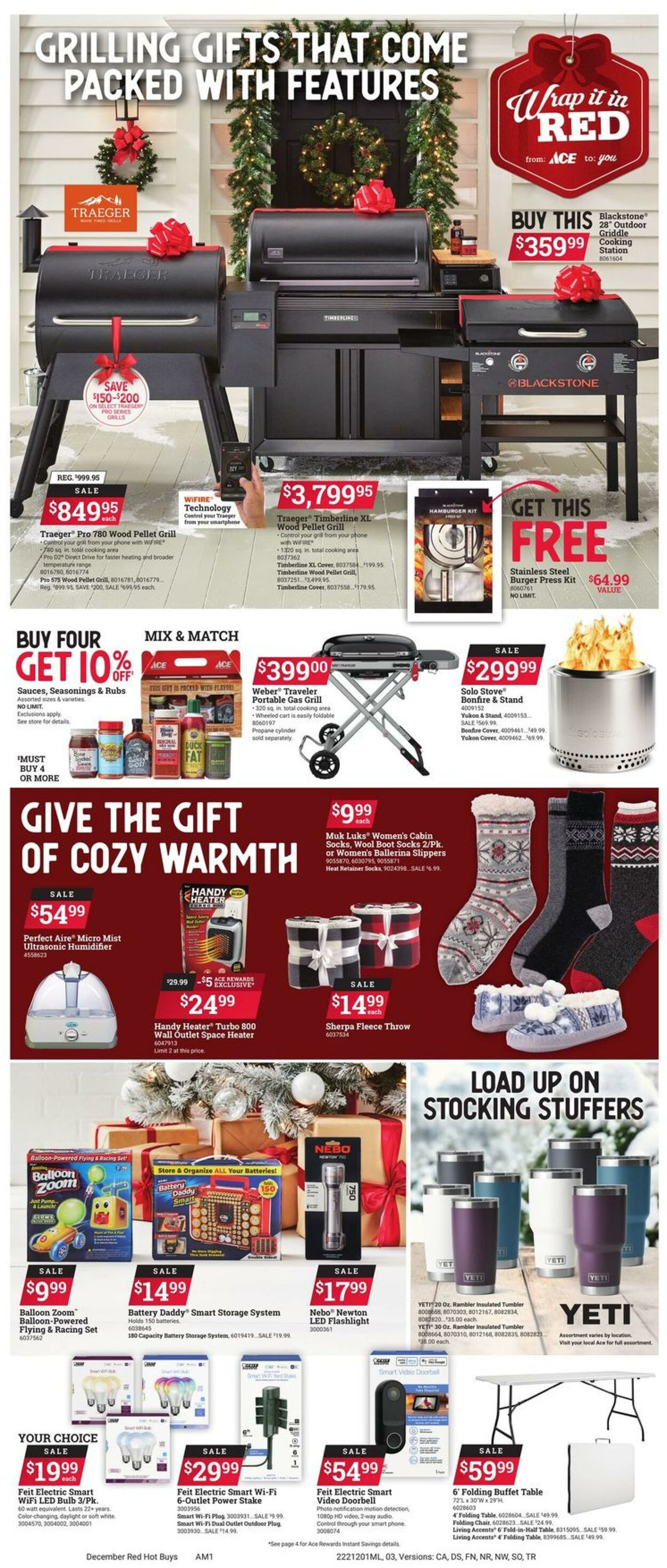 Weekly ad Ace Hardware 12/01/2022 - 12/24/2022