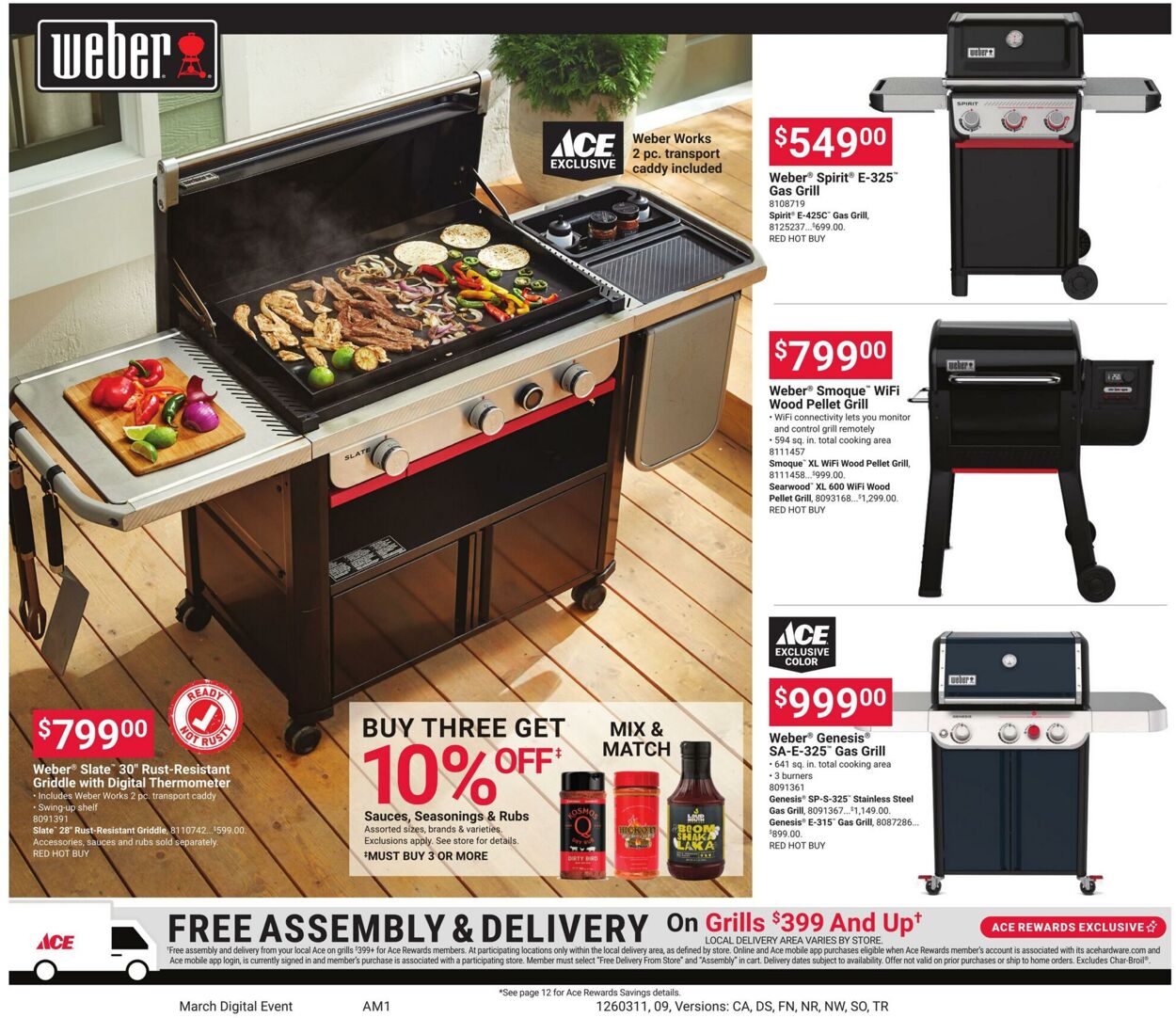 Weekly ad Ace Hardware 03/11/2026 - 03/23/2026