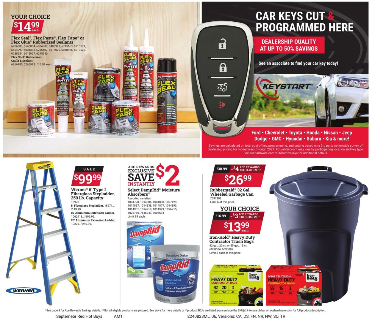 Weekly ad Ace Hardware 08/28/2024 - 09/30/2024