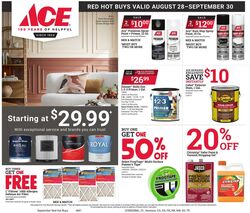 Weekly ad Ace Hardware 05/28/2024 - 06/25/2024