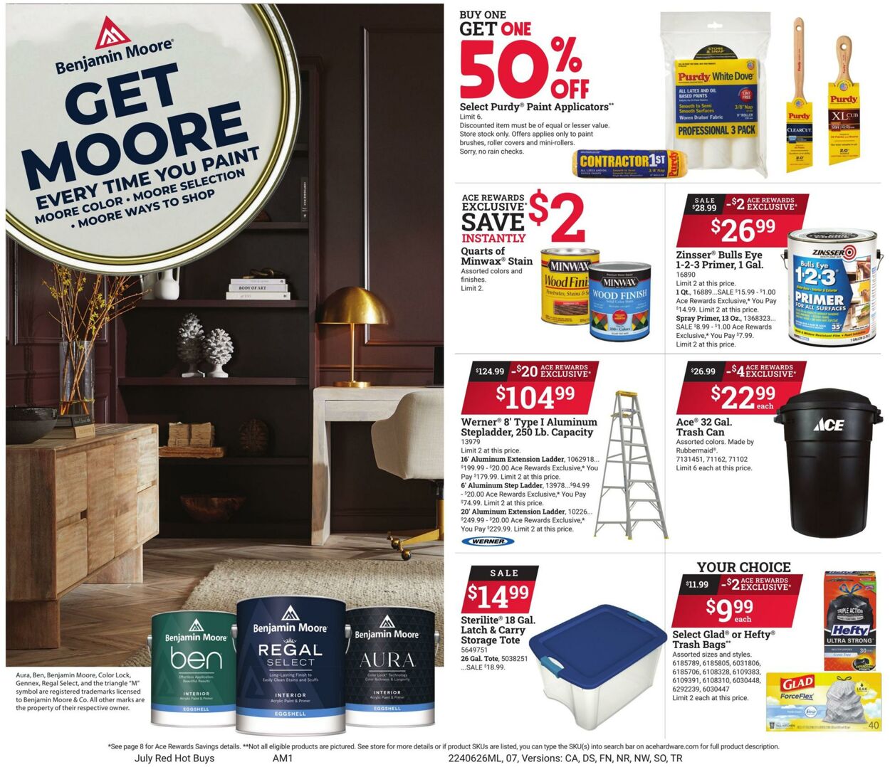 Weekly ad Ace Hardware 06/26/2024 - 07/30/2024