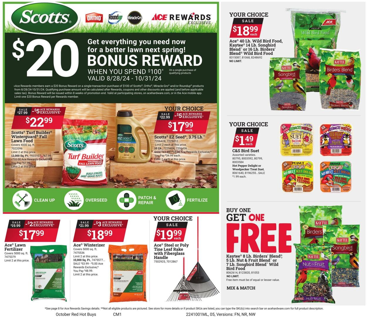 Weekly ad Ace Hardware 10/01/2024 - 10/31/2024