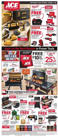 Weekly ad Ace Hardware 06/04/2025 - 06/16/2025