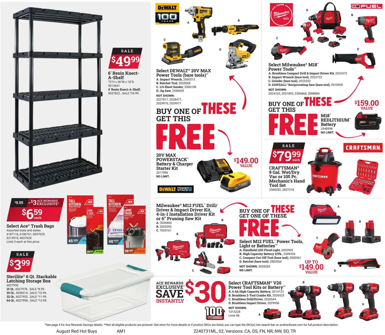 Weekly ad Ace Hardware 08/02/2024 - 08/04/2024