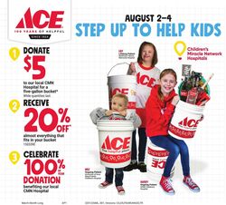 Weekly ad Ace Hardware 08/02/2024 - 08/04/2024