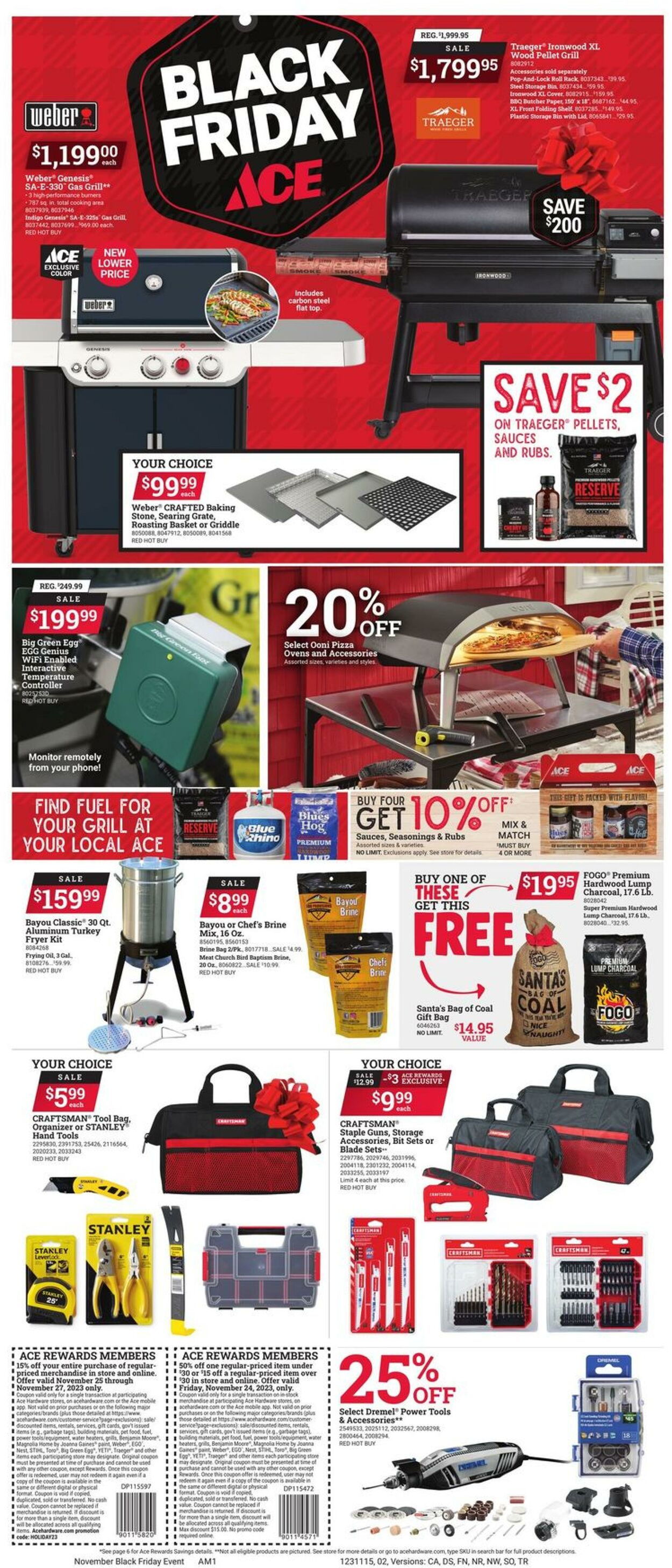 Weekly ad Ace Hardware 11/15/2023 - 11/30/2023