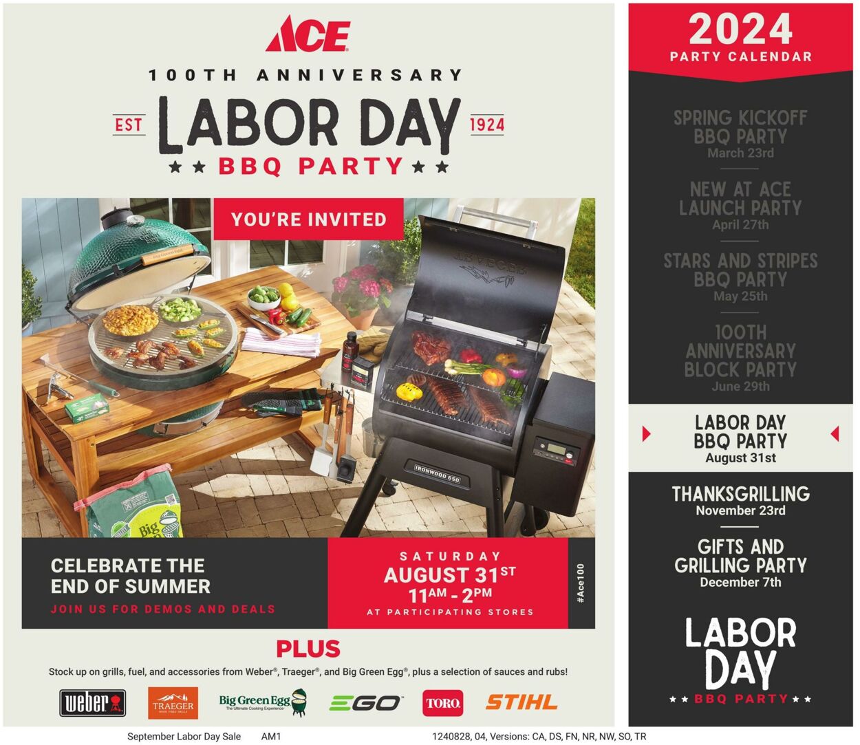 Weekly ad Ace Hardware 08/28/2024 - 09/09/2024