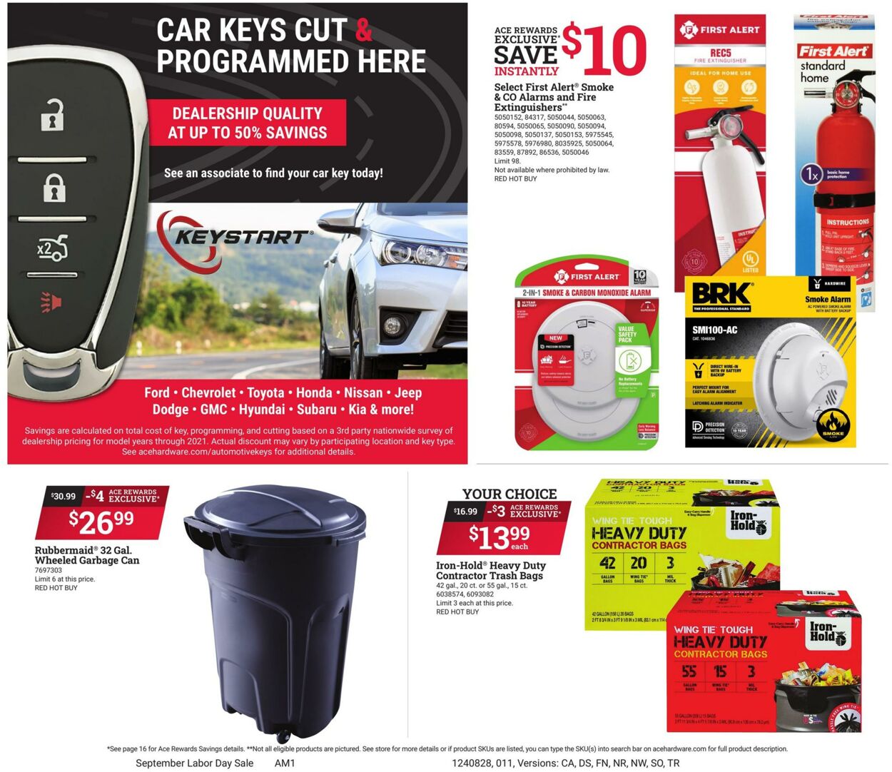 Weekly ad Ace Hardware 08/28/2024 - 09/09/2024