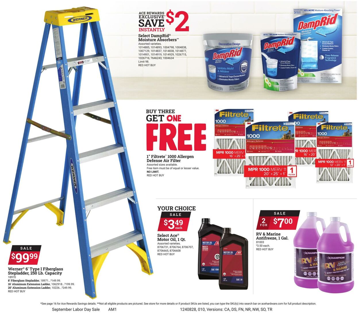 Weekly ad Ace Hardware 08/28/2024 - 09/09/2024