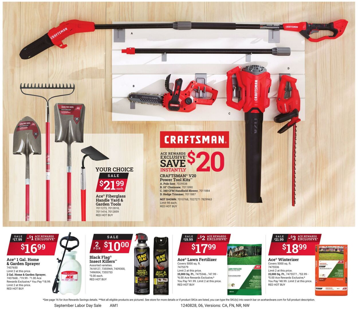 Weekly ad Ace Hardware 08/28/2024 - 09/09/2024