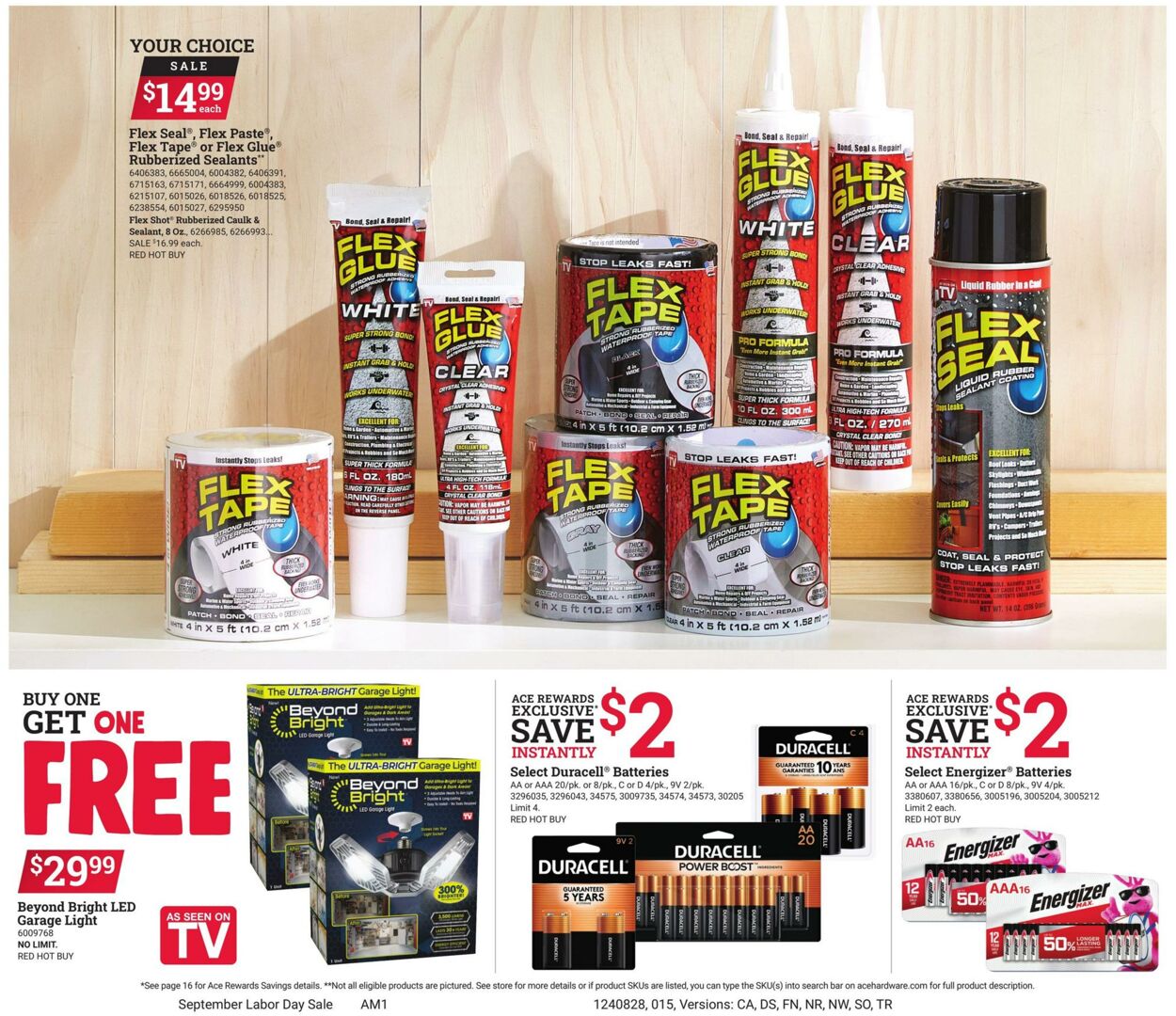 Weekly ad Ace Hardware 08/28/2024 - 09/09/2024