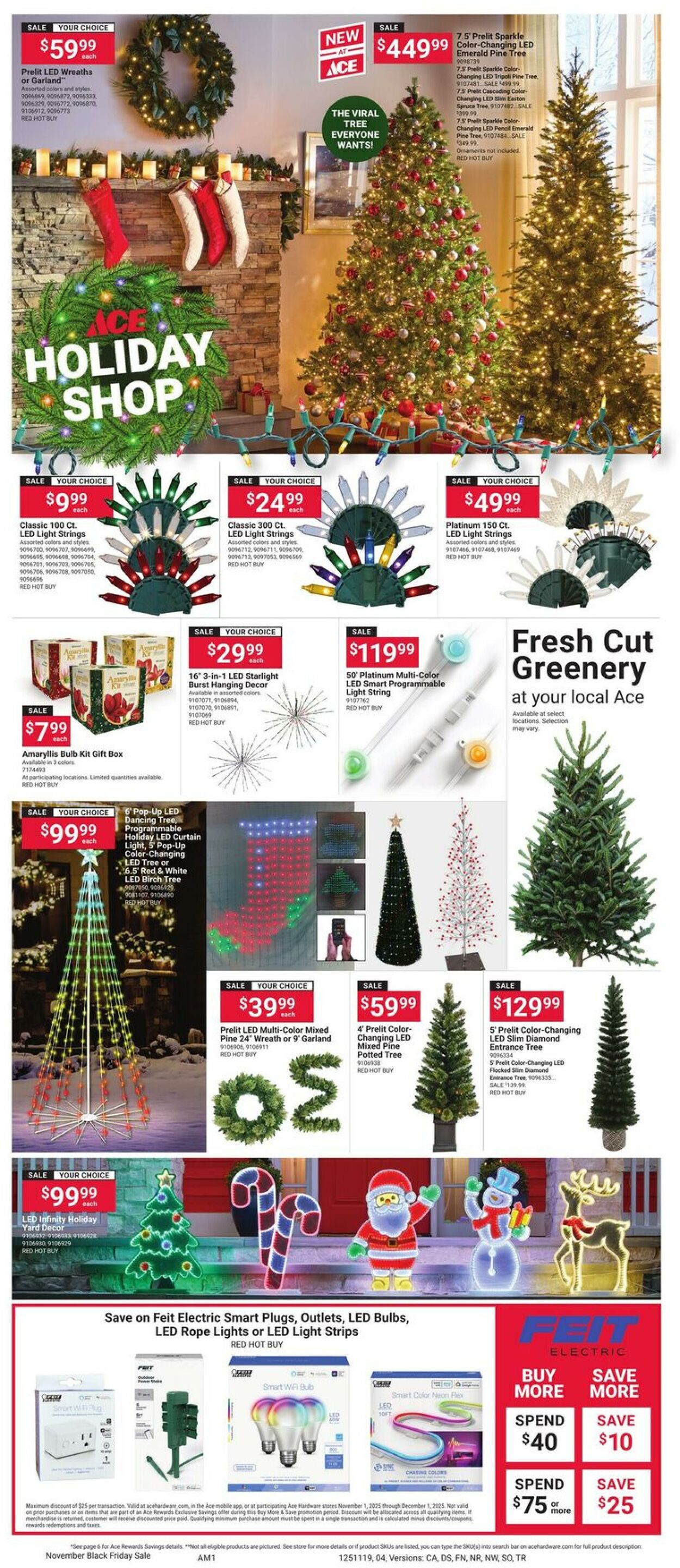 Weekly ad Ace Hardware 11/01/2025 - 12/01/2025