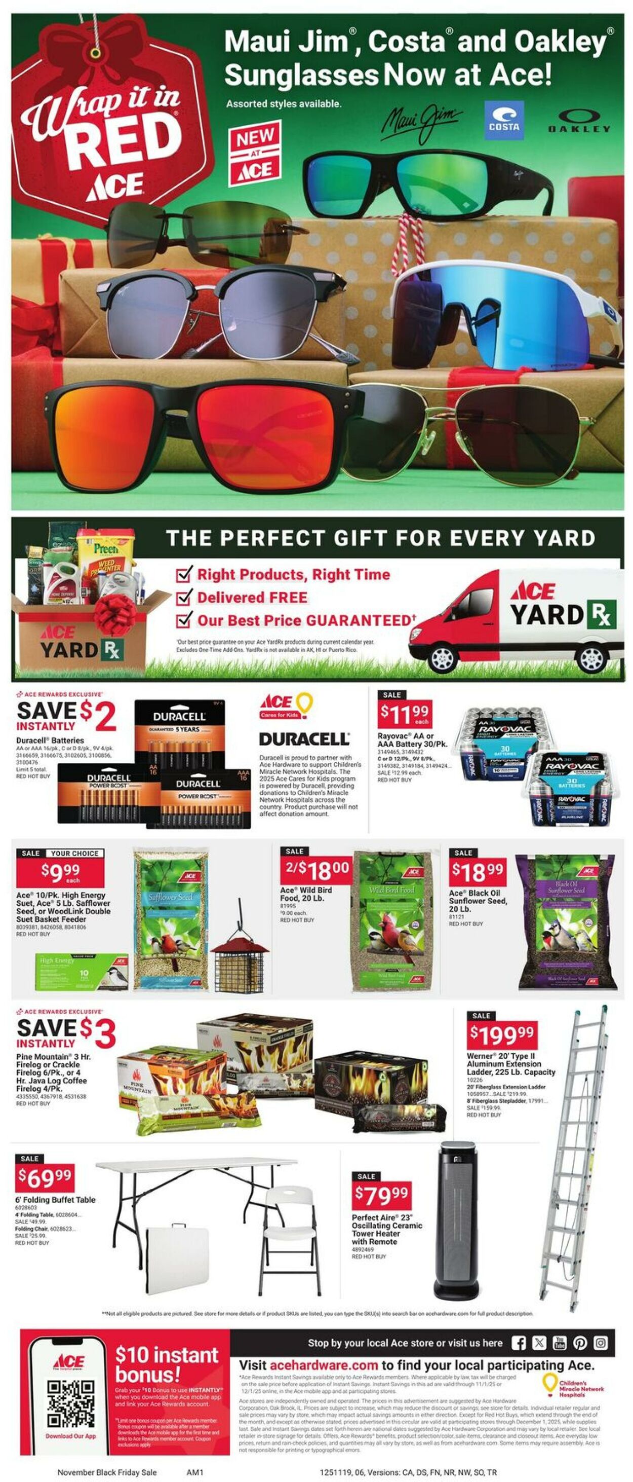 Weekly ad Ace Hardware 11/01/2025 - 12/01/2025