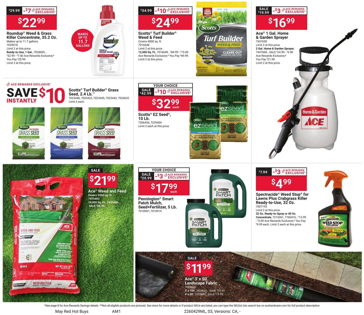 Weekly ad Ace Hardware 04/29/2026 - 05/31/2026