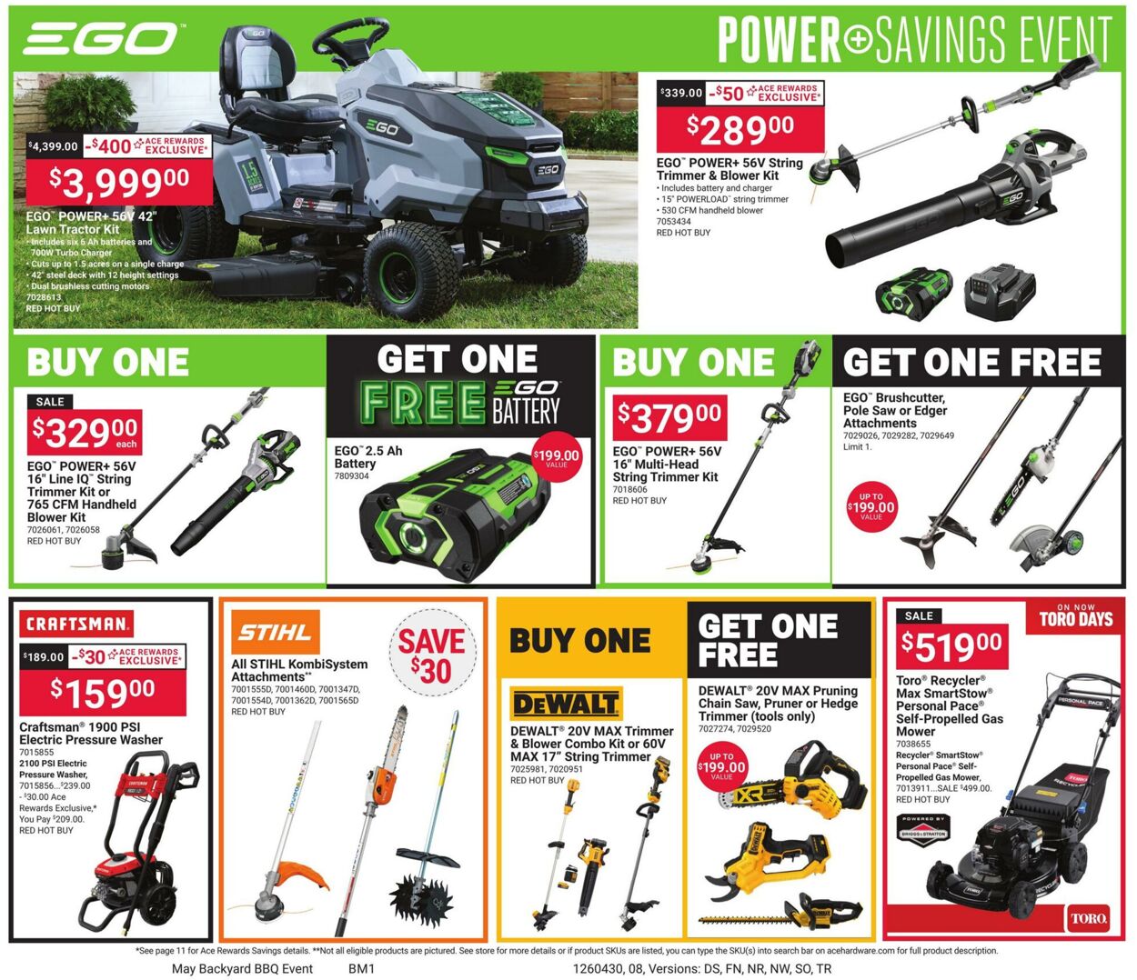 Weekly ad Ace Hardware 04/29/2026 - 05/12/2026