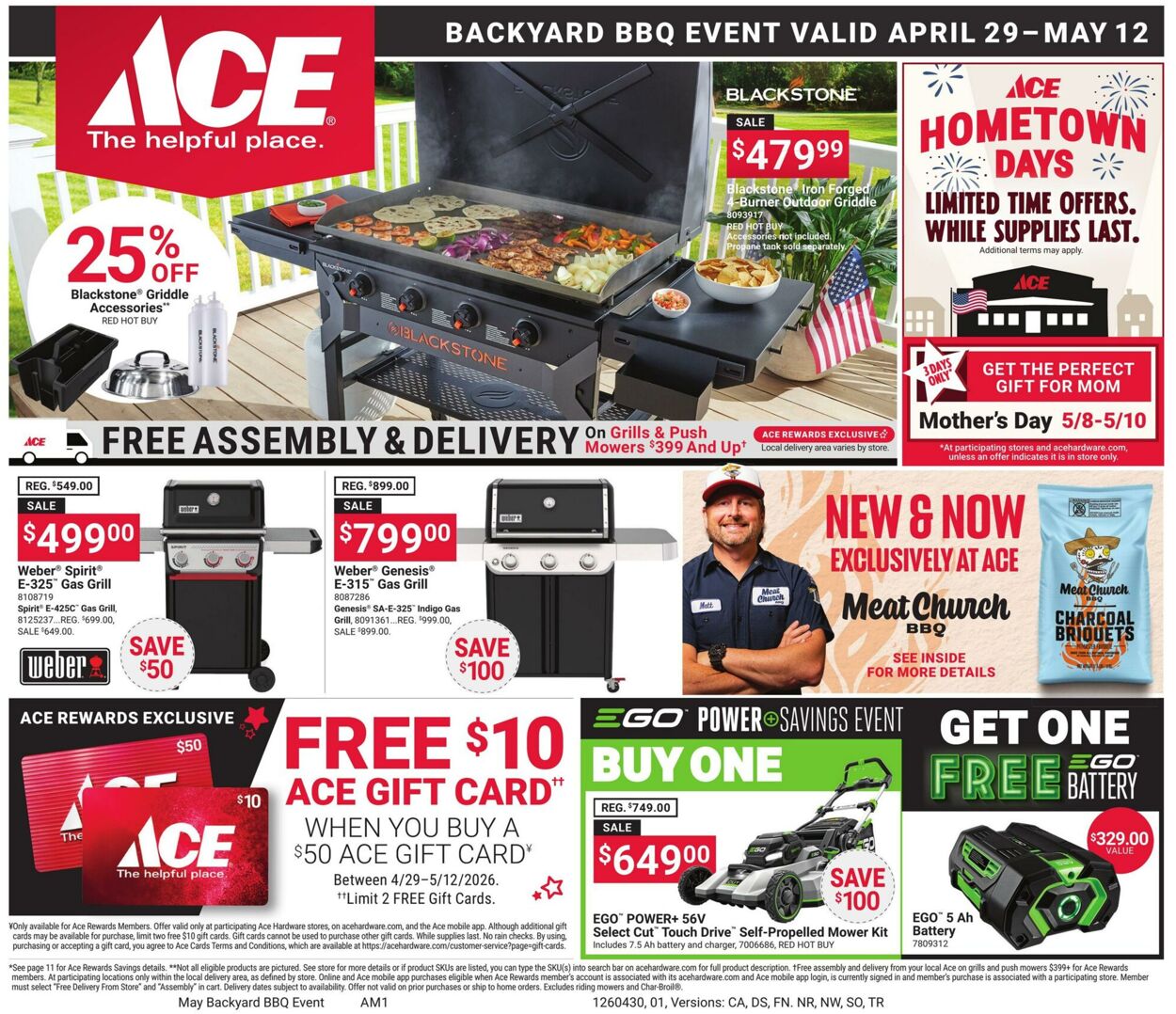 Weekly ad Ace Hardware 04/29/2026 - 05/12/2026
