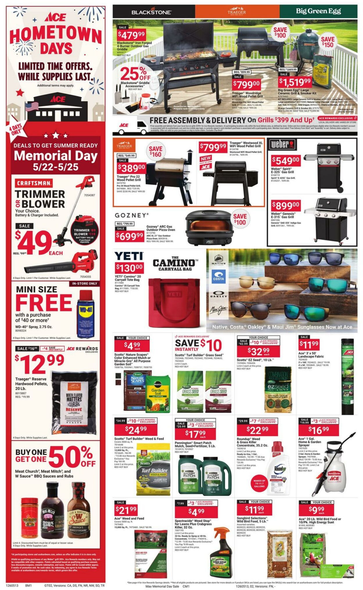 Weekly ad Ace Hardware 05/13/2026 - 05/25/2026