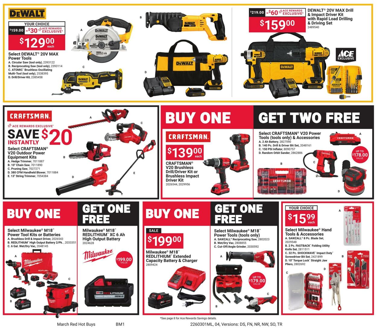 Weekly ad Ace Hardware 03/01/2026 - 03/31/2026