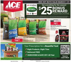 Weekly ad Ace Hardware 04/29/2026 - 05/31/2026
