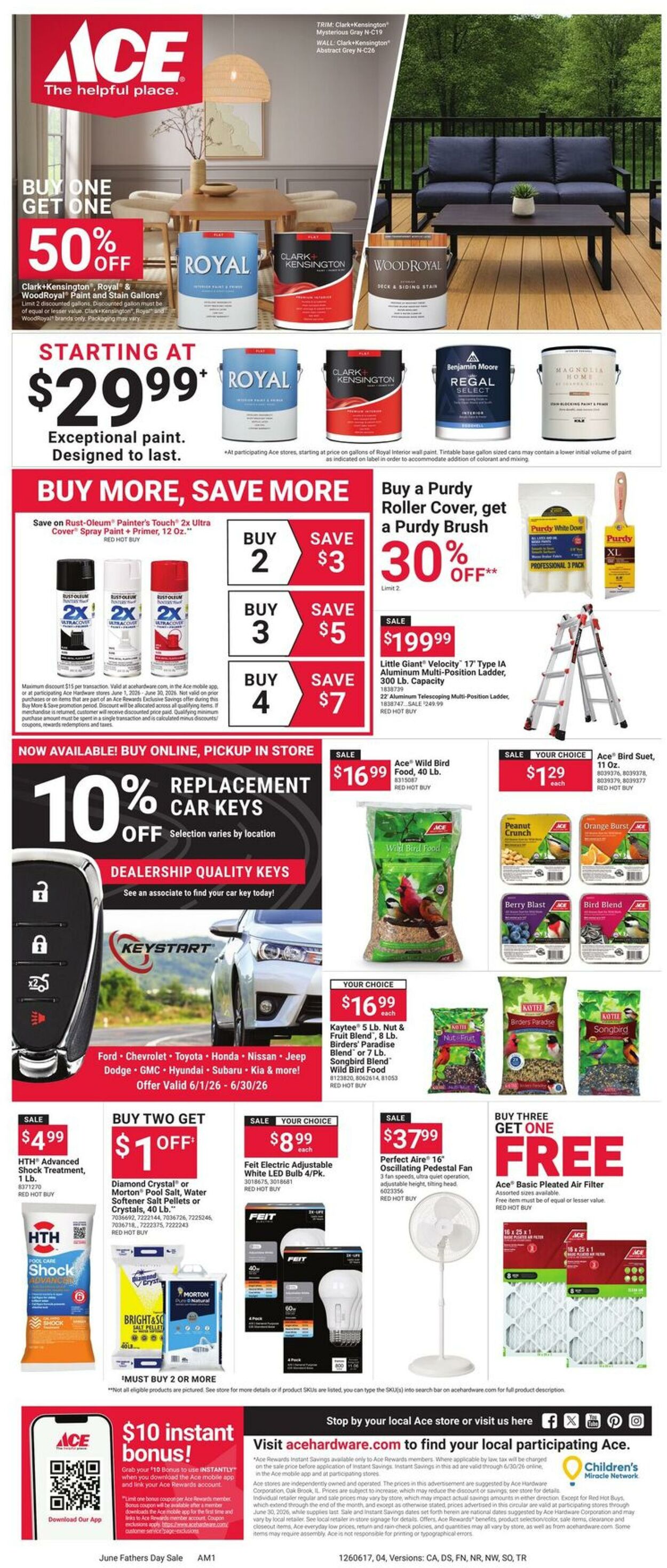 Weekly ad Ace Hardware 06/17/2026 - 06/30/2026