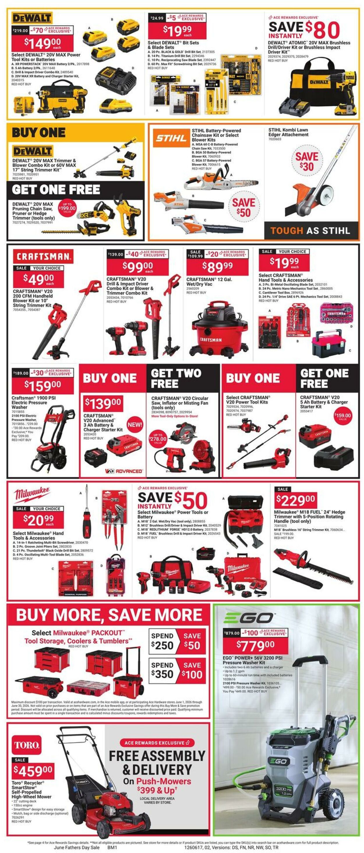 Weekly ad Ace Hardware 06/17/2026 - 06/30/2026