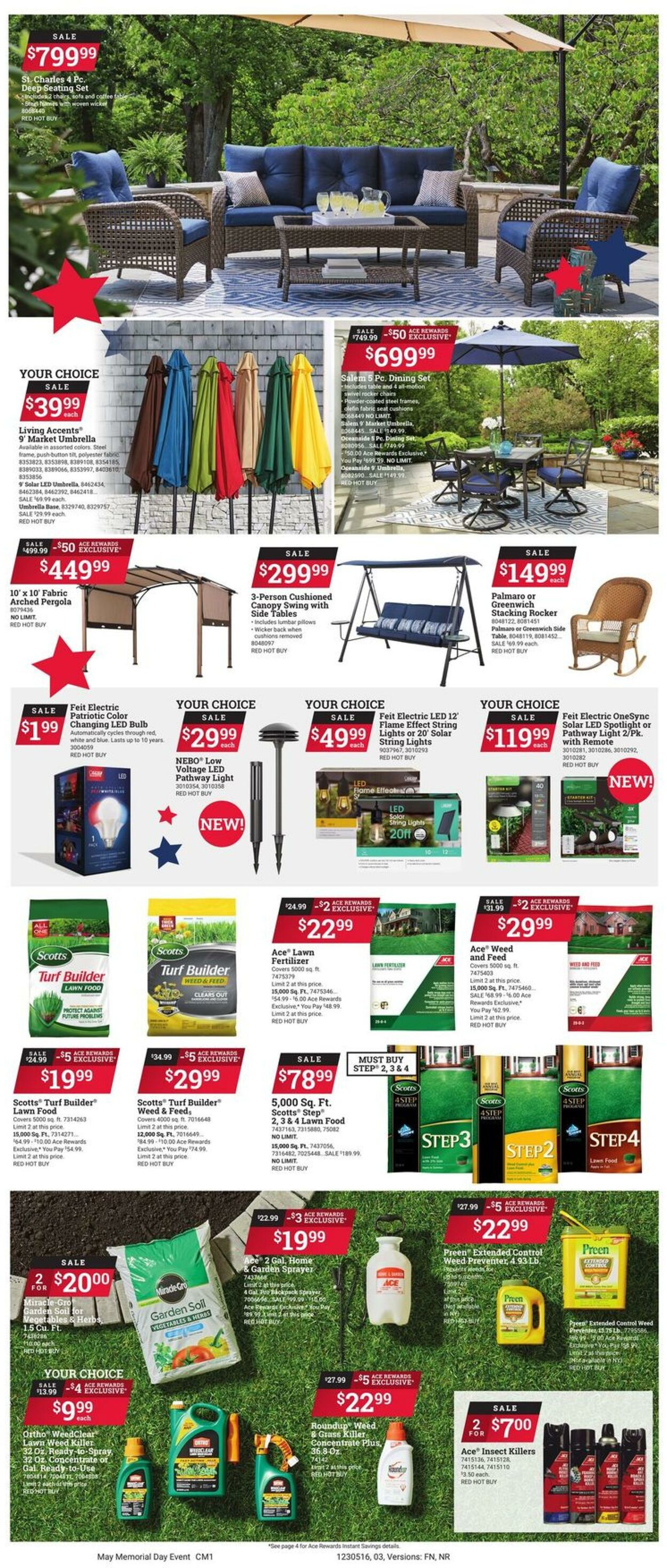 Weekly ad Ace Hardware 05/16/2023 - 05/31/2023