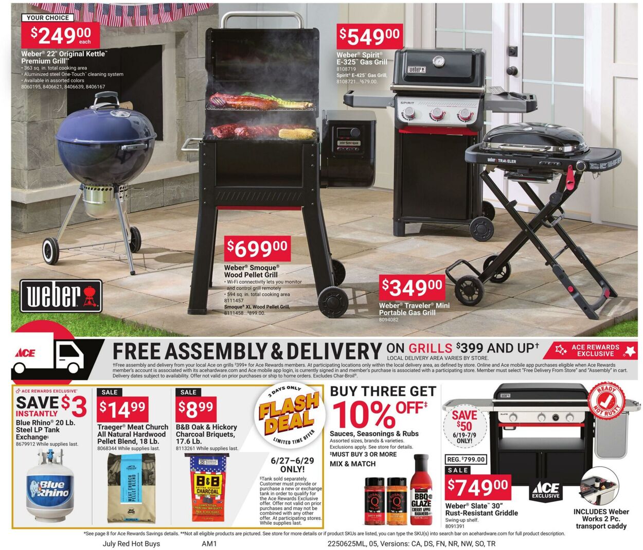 Weekly ad Ace Hardware 06/25/2025 - 07/31/2025