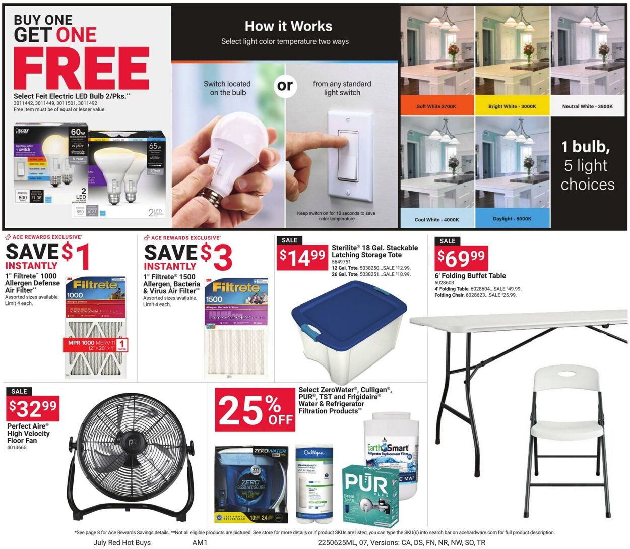 Weekly ad Ace Hardware 06/25/2025 - 07/31/2025