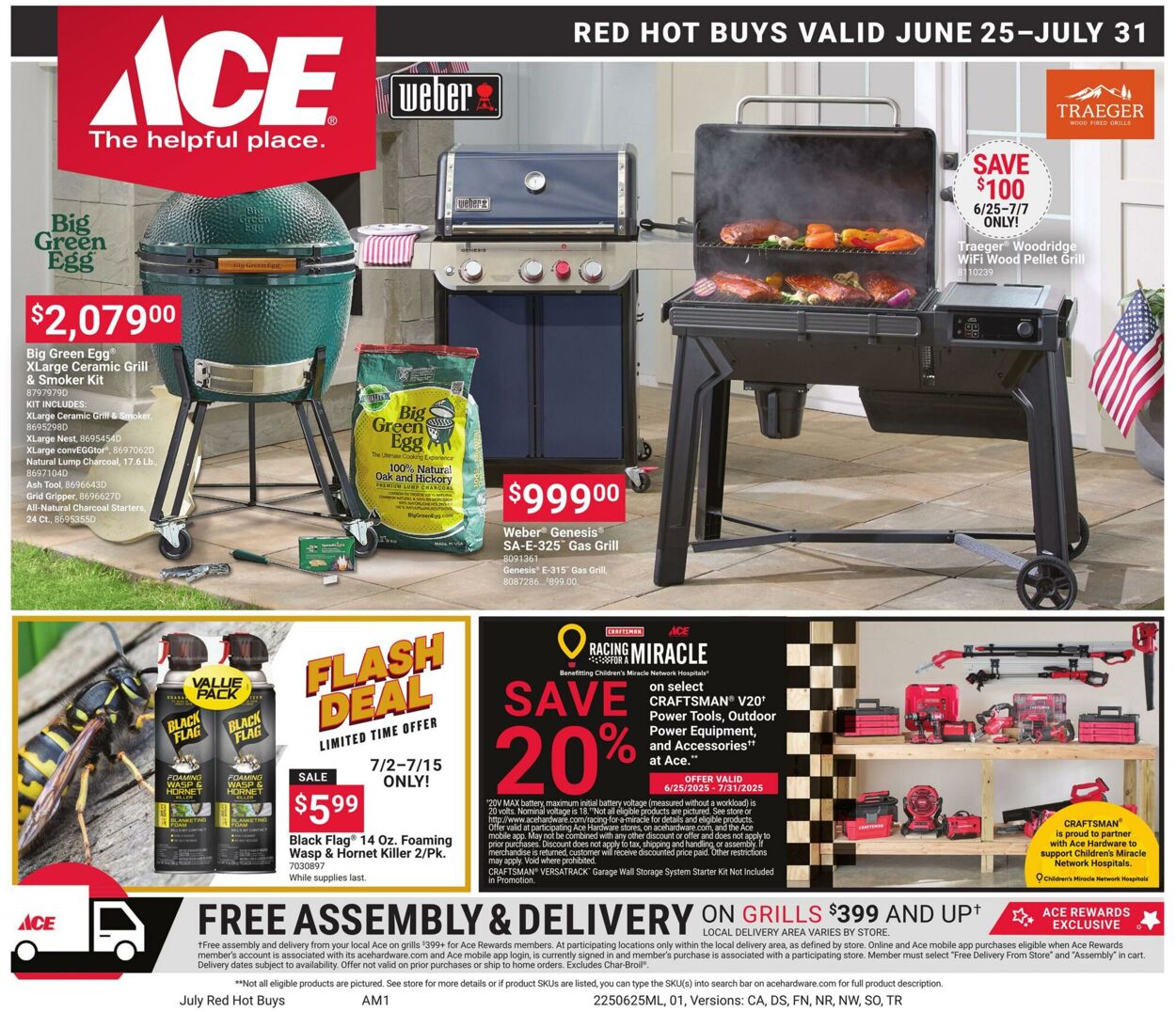 Weekly ad Ace Hardware 06/25/2025 - 07/31/2025
