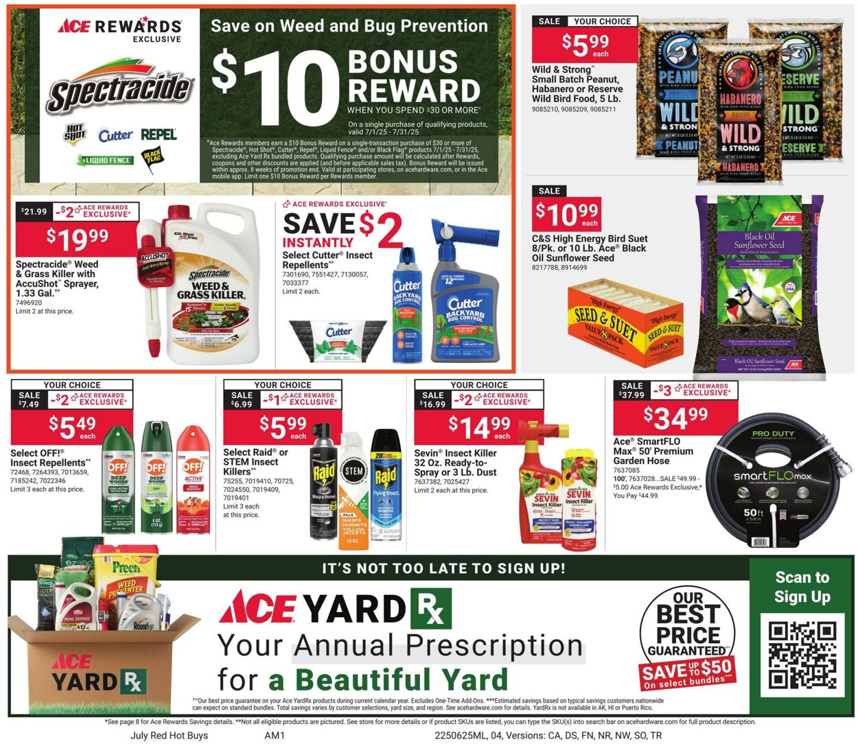 Weekly ad Ace Hardware 06/25/2025 - 07/31/2025