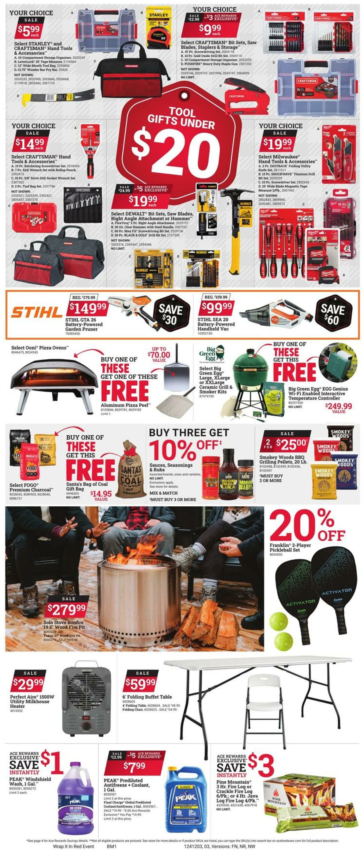 Weekly ad Ace Hardware 12/03/2024 - 12/24/2024