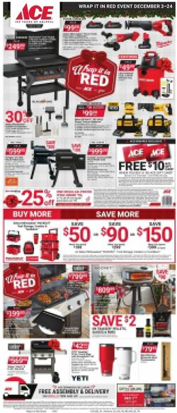 Weekly ad Ace Hardware 08/28/2024 - 09/30/2024